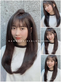 Uốn Cụp Phồng Tóc Dài, Địa Chỉ Làm Tóc Uy Tín Giá Rẻ Hoài Đức - Nam Đỗ Hair Salon