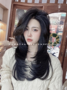 Uốn Cụp Phồng,Địa Chỉ Cắt Tỉa Tóc Layer Dài Đẹp Giá Rẻ Hoài Đức - Nam Đỗ Hair Salon