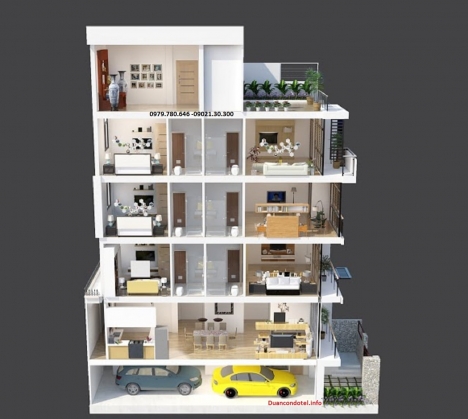Chính chủ bán liền kề HD Mon - The Zei Mỹ Đình 96m x 7T thang máy full nội thất chỉ hơn 34 tỷ