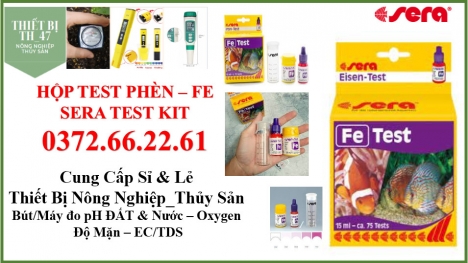 Bộ test phèn Fe test đức chính hãng