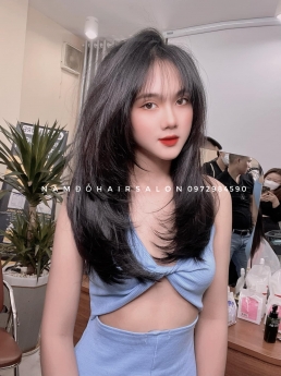 Uốn Cụp Phồng,Địa Chỉ Cắt Tỉa Tóc Layer Dài Đẹp Giá Rẻ Hoài Đức - Nam Đỗ Hair Salon