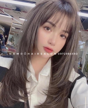 Top Salon Uốn Phục Hồi Tóc Dài Layer Mái Bay Đẹp Giá Rẻ Hoài Đức - Nam Đỗ Hair Salon