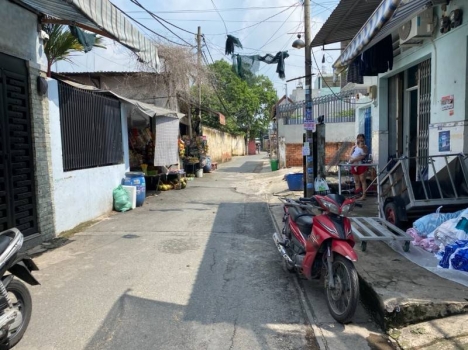 chính chủ bán dãy trọ 14 phòng (280m2) giá 1ty750 SHR BC