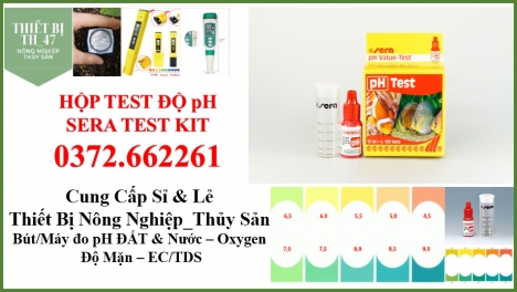 Bộ test nước pH Đức