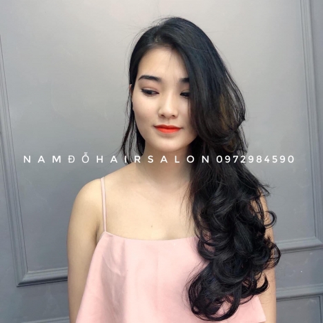 Uốn Xoăn,Địa Chỉ Cắt Tỉa Tóc Dài Đẹp Giá Rẻ Hoài Đức - Nam Đỗ Hair Salon