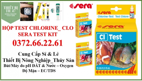 Hộp test Clo Sera