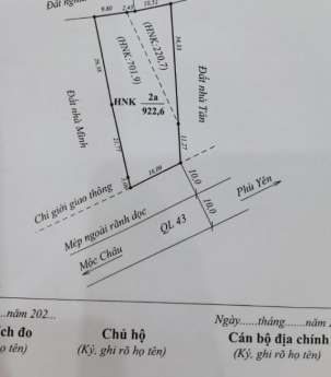 BÁN MẢNH 922M2 -  PHIÊNG LUÔNG - SUN GROUP ĐANG ĐẨY MẠNH ĐẦU TƯ