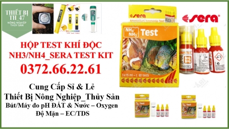 Hộp test NH3/NH4 sera chính hãng