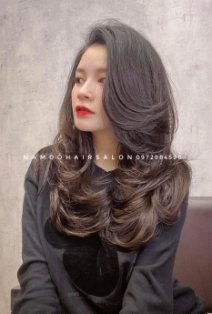 Uốn Cụp Tóc Dài, Địa Làm Tóc Đẹp Giá Rẻ Hoài Đức - Nam Đỗ Hair Salon