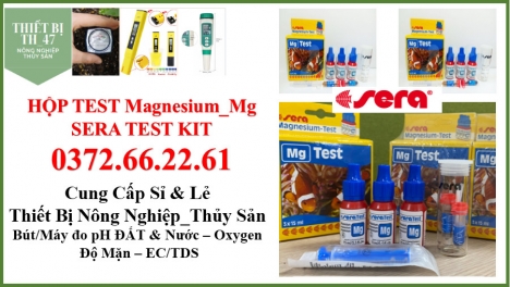 Hộp test kiểm tra độ magie mg ao nuôi tôm cá