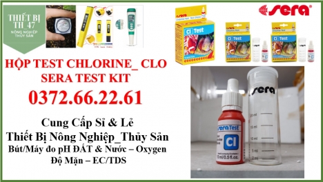 Lọ test clo sera đức