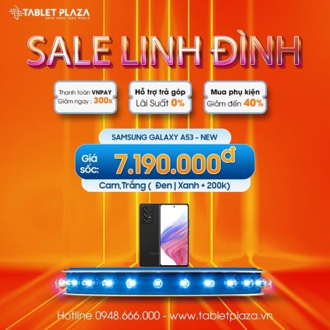Ưu đãi hấp dẫn cuối tuần sale cực hot tại Tablet Plaza
