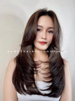 Top Salon Uốn Phục Hồi Tóc Dài Layer Uy Tín Giá Rẻ Hoài Đức - Nam Đỗ Hair Salon