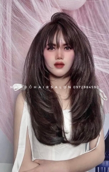 Uốn Cụp Tóc Dài, Địa Chỉ Làm Tóc Uy Tín Giá Rẻ Hoài Đức - Nam Đỗ Hair Salon