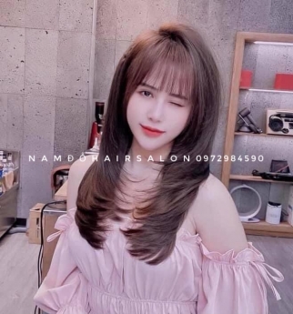 Uốn Cụp Phồng Tóc Layer Dài, Địa Chỉ Làm Đẹp Giá Rẻ Hoài Đức - Nam Đỗ Hair Salon