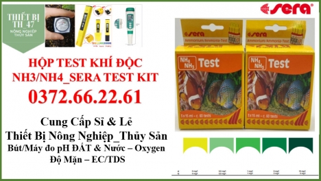 Bộ test NH3/NH4 Sera