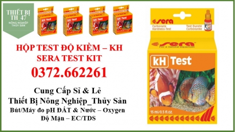 Bộ test kiểm tra độ kH nước