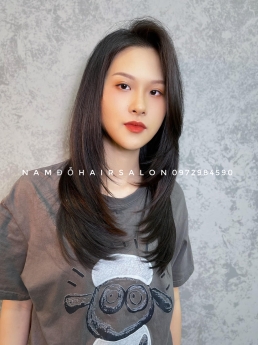 Uốn Cụp Phồng Tóc Dài, Địa Chỉ Làm Tóc Đẹp Giá Rẻ Hoài Đức - Nam Đỗ Hair Salon