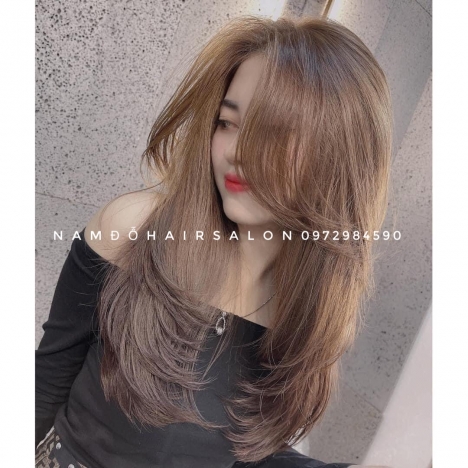Uốn Cụp Phồng Tóc Dài, Địa Chỉ Làm Tóc Đẹp Giá Rẻ Hoài Đức - Nam Đỗ Hair Salon