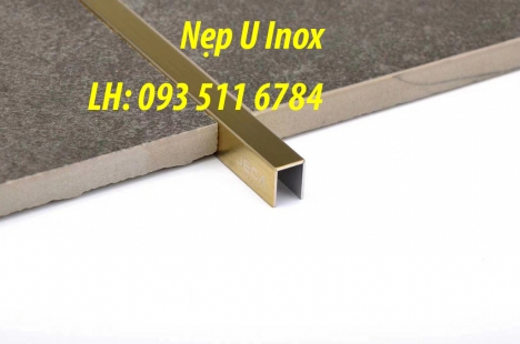 Nẹp trang trí V Inox Nẹp U Inox Nẹp trang trí nhôm