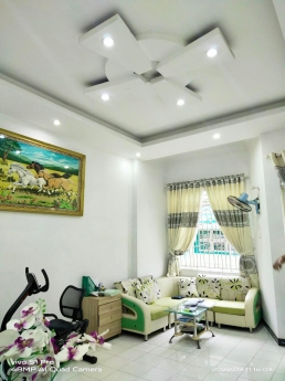 NHÀ MẶT TIỀN HẺM 6M, LÊ VĂN THỌ, KHU KINH DOANH SẦM UẤT, GẦN CHỢ THẠCH ĐÀ - GÒ VẤP