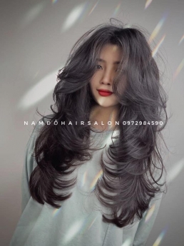 Uốn Cụp Phồng Tóc Dài, Địa Chỉ Làm Tóc Uy Tín Giá Rẻ Hoài Đức - Nam Đỗ Hair Salon