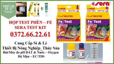 Bộ test phèn fe sera đức giá tốt