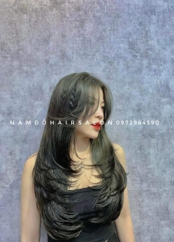Uốn Cụp Phồng Tóc Layer Dài, Địa Chỉ Làm Đẹp Giá Rẻ Hoài Đức - Nam Đỗ Hair Salon