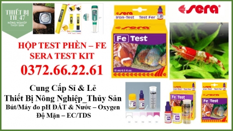 Bộ test phèn fe sera đức giá tốt
