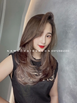 Uốn Cụp Phồng,Địa Chỉ Cắt Tỉa Tóc Dài Đẹp Giá Rẻ Hoài Đức - Nam Đỗ Hair Salon