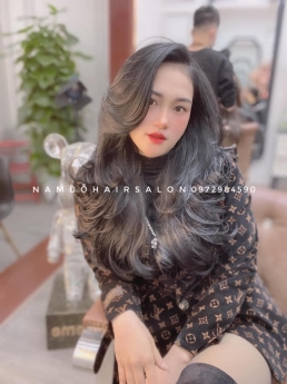 Uốn Cụp Phồng Tóc Dài Mái Bay, Địa Chỉ Làm Đẹp Giá Rẻ Hoài Đức - Nam Đỗ Hair Salon