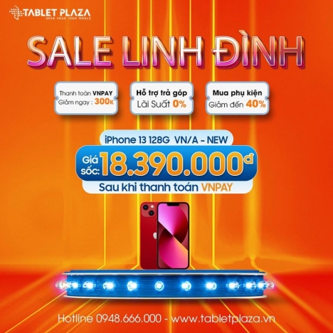 Sale tưng bừng giá cực ưu đãi cực sốc tại Tablet Plaza