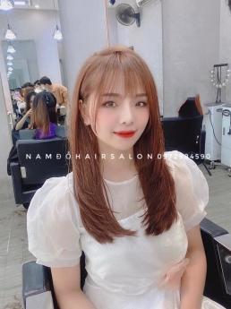 Uốn Cụp Phồng Tóc Layer Dài, Địa Chỉ Làm Đẹp Giá Rẻ Hoài Đức - Nam Đỗ Hair Salon