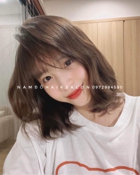 Uốn Sóng Tóc Ngang Vai, Địa Chỉ Làm Đẹp Uy Tín Giá Rẻ Hoài Đức - Nam Đỗ Hair Salon