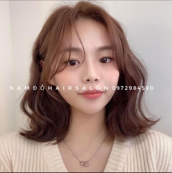 Uốn Sóng Tóc Ngang Vai, Địa Chỉ Làm Đẹp Uy Tín Giá Rẻ Hoài Đức - Nam Đỗ Hair Salon
