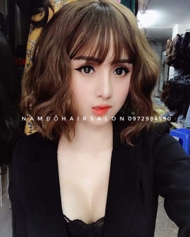 Uốn Xoăn Xù Mì Tóc Ngang Vuông, Địa Chỉ Làm Đẹp Giá Rẻ Hoài Đức - Nam Đỗ Hair Salon