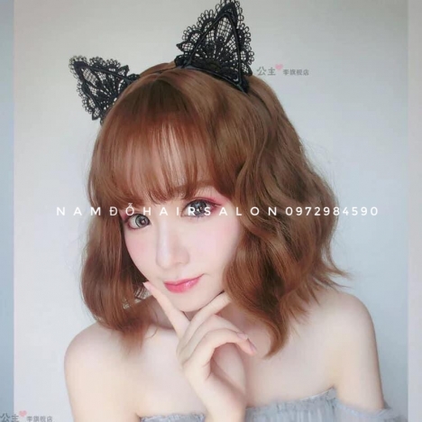 Uốn Xoăn Xù Mì Tóc Ngắn, Địa Chỉ Làm Đẹp Giá Rẻ Hoài Đức- Nam Đỗ Hair Salon