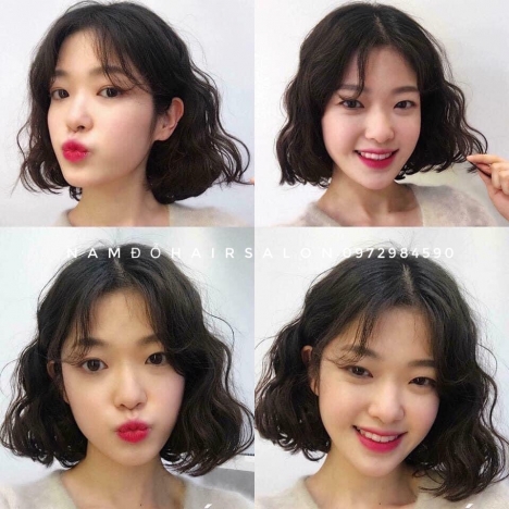 Uốn Sóng Tóc Ngang Vuông, Địa Chỉ Làm Đẹp Uy Tín Giá Rẻ Hoài Đức - Nam Đỗ Hair Salon