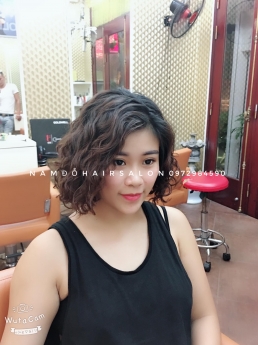 Uốn Xoăn Hippie Tóc Ngắn, Địa Chỉ Làm Đẹp Giá Rẻ Hoài Đức - Nam Đỗ Hair Salon