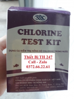 Bộ test clo dư trong nước - Hàng test Clo CP