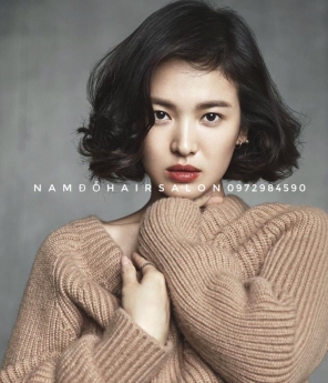 Uốn Sóng,Địa Chỉ Cắt Tỉa Tóc Ngang Vai Đẹp Giá Rẻ Hoài Đức - Nam Đỗ Hair Salon