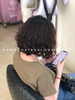Uốn Sóng Lọn To Tóc Ngang Vai, Địa Chỉ Làm Đẹp Uy Tín Giá Rẻ Hoài Đức - Nam Đỗ Hair Salon