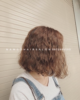 Uốn Xoăn Xù Mì Tóc Ngang Vuông, Địa Chỉ Làm Đẹp Uy Tín Giá Rẻ Hoài Đức - Nam Đỗ Hair Salon