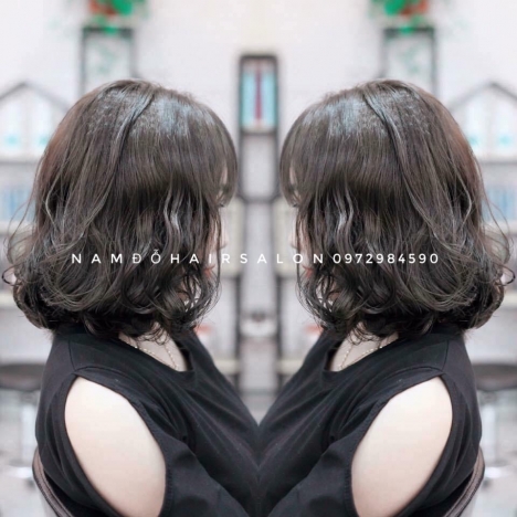 Uốn Xoăn Sóng Tóc Ngắn,Địa Chỉ Làm Đẹp Uy Tín Giá Rẻ Hoài Đức - Nam Đỗ Hair Salon