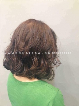 Uốn Sóng Tóc Ngang Vai,Địa Chỉ Làm Đẹp Uy Tín Giá Rẻ Hoài Đức - Nam Đỗ Hair Salon