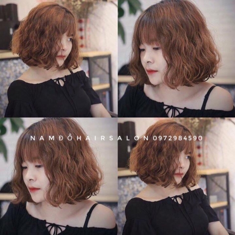 Uốn Xoăn Xù Mì Tóc Bob, Địa Chỉ Làm Đẹp Uy Tín Giá Rẻ Hoài Đức - Nam Đỗ Hair Salon