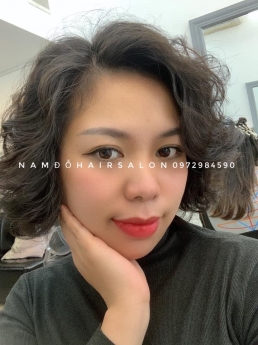 Uốn Sóng Tóc Ngang Vai, Địa Chỉ Làm Đẹp Giá Rẻ Hoài Đức - Nam Đỗ Hair Salon