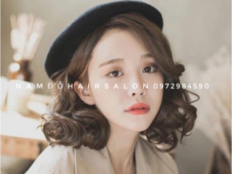 Uốn Xoăn Sóng Tóc Ngang Vai, Địa Chỉ Làm Đẹp Giá Rẻ Hoài Đức - Nam Đỗ Hair Salon