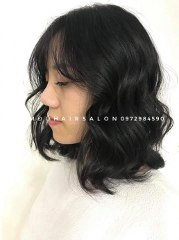 Uốn Xoăn Sóng Tóc Ngắn,Địa Chỉ Làm Đẹp Uy Tín Giá Rẻ Hoài Đức - Nam Đỗ Hair Salon
