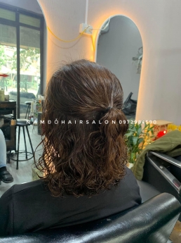 Uốn Sóng Lọn To Tóc Ngang Vai, Địa Chỉ Làm Đẹp Giá Rẻ Hoài Đức - Nam Đỗ Hair Salon